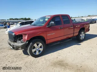 2006 Dodge Ram 1500 ST with VIN 1D7HA18K36J222729, listed as a Copart auction lot 43878025 with 140,804 mi miles and Salvage Title. Bid and sale history available at carsss.com. Image 1.