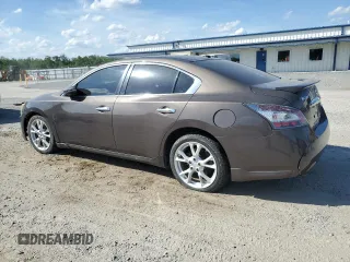 2012 Nissan Maxima S with VIN 1N4AA5AP0CC817990, listed as a Copart auction lot 55147635 with 121,428 mi miles and Clean Title. Bid and sale history available at DreamBid. Image 2.