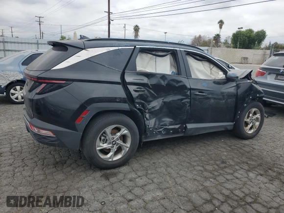 2022 Hyundai Tucson SEL with VIN KM8JB3AE1NU021591, listed as a Copart auction lot 53585425 with 21,023 mi miles and Clean Title. Bid and sale history available at carsss.com. Image 3.