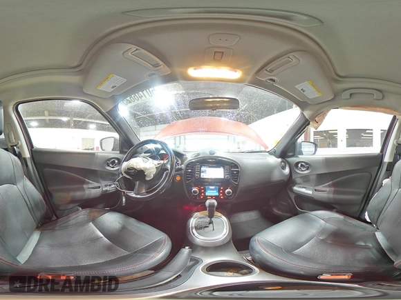 2015 Nissan Juke SL z VIN JN8AF5MV1FT559560, wystawiony jako Copart lot #50146625 z przebiegiem 62 824 mil mil oraz Szkoda całkowita • Salvage title. Historia ofert i sprzedaży dostępna na DreamBid. Obrazek 14.