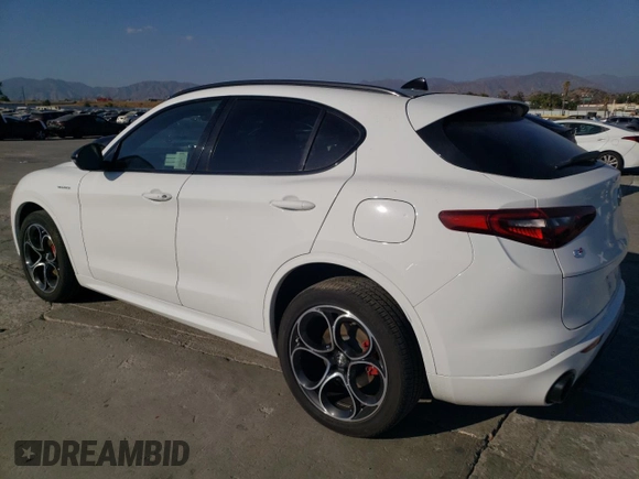 2022 Alfa Romeo Stelvio Veloce z VIN ZASPAKBN5N7D47295, wystawiony jako Copart lot #71765894 z przebiegiem 19 364 mil mil oraz Szkoda całkowita • Salvage title. Historia ofert i sprzedaży dostępna na DreamBid. Obrazek 2.
