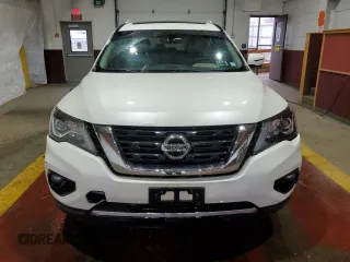 2017 Nissan Pathfinder SV with VIN 5N1DR2MMXHC621817, listed as a Copart auction lot 49306035 with 75,583 mi miles and Salvage Title. Bid and sale history available at carsss.com. Image 5.