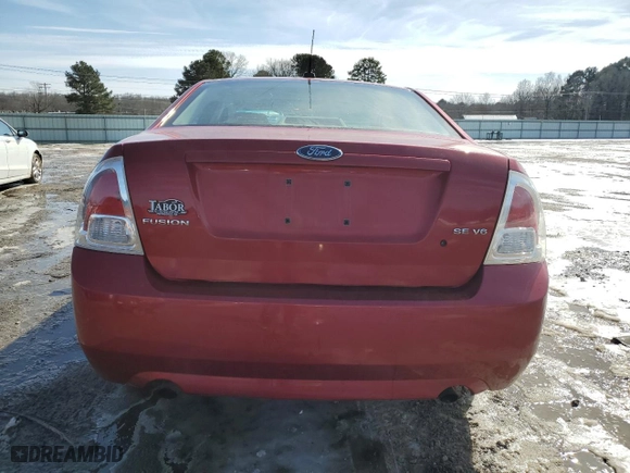 2008 Ford Fusion SE with VIN 3FAHP07118R150360, listed as a Copart auction lot 46397185 with 177,969 mi miles and Clean Title. Bid and sale history available at carsss.com. Image 6.