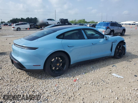 2021 Porsche Taycan 4S z VIN WP0AB2Y1XMSA42812, wystawiony jako Copart lot #55117335 z przebiegiem 31 105 mil mil oraz Szkoda całkowita • Salvage title. Historia ofert i sprzedaży dostępna na DreamBid. Obrazek 3.