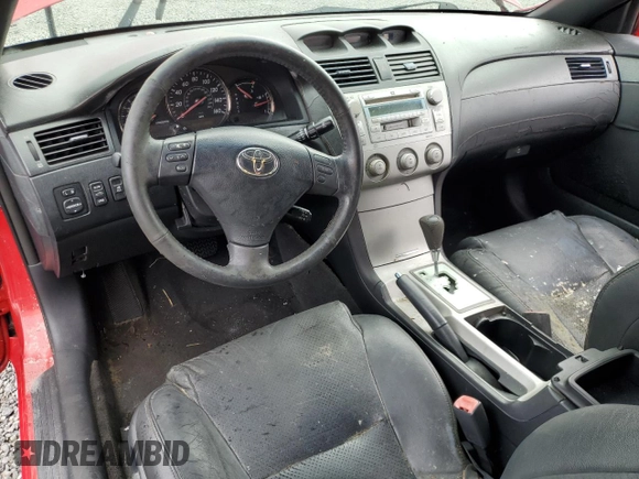 2006 Toyota Solara SE with VIN 4T1FA38P76U092537, listed as a Copart auction lot 75070574 with Not Provided miles and Salvage Title. Bid and sale history available at carsss.com. Image 8.