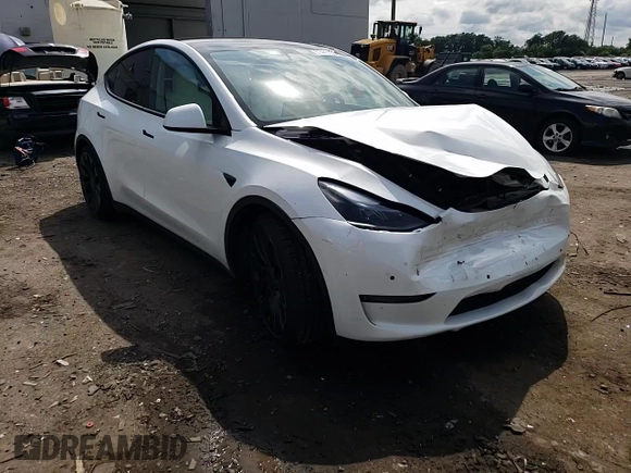 2022 Tesla Model Y Performance z VIN 7SAYGDEF4NF389191, wystawiony jako Copart lot #61443135 z przebiegiem 70 612 mil mil oraz Szkoda całkowita • Salvage title. Historia ofert i sprzedaży dostępna na DreamBid. Obrazek 13.