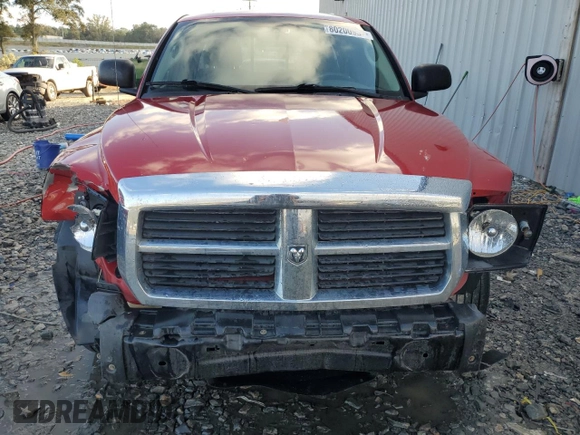 2006 Dodge Dakota SLT z VIN 1D7HE42N76S501233, wystawiony jako Copart lot #80200934 z przebiegiem 281 599 mil mil oraz Szkoda całkowita • Salvage title. Historia ofert i sprzedaży dostępna na DreamBid. Obrazek 5.