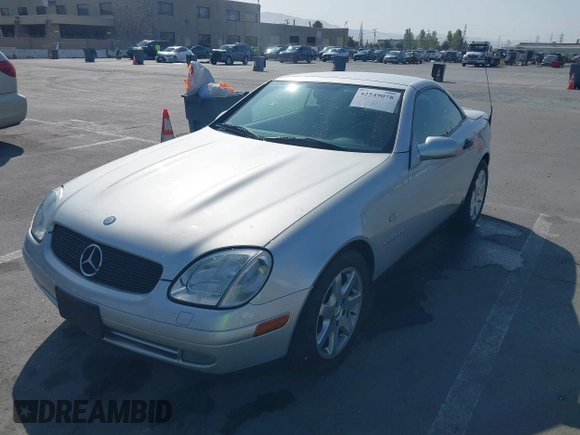 2000 Mercedes-Benz SLK 230 Kompressor with VIN WDBKK47F5YF160242, listed as a IAAI auction lot 42549078 with 81,288 mi miles and . Bid and sale history available at DreamBid. Image 6.