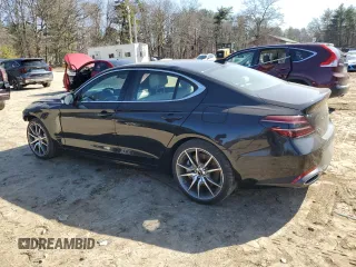 2024 Genesis G70 2.5T with VIN KMTG34SC5RU143084, listed as a Copart auction lot 49413075 with 12,447 mi miles and Clean title. Bid and sale history available at DreamBid. Image 2.