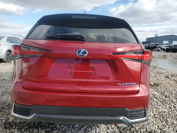 2020 Lexus NX with VIN JTJGJRDZ0L2143996, listed as a Copart auction lot 87661585 with 47,307 mi miles and Salvage Title. Bid and sale history available at carsss.com. Image 6.