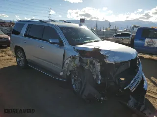 2016 Chevrolet Tahoe LTZ with VIN 1GNSKCKC5GR406056, listed as a Copart auction lot 48357515 with 0 mi miles and Salvage Title. Bid and sale history available at carsss.com. Image 4.