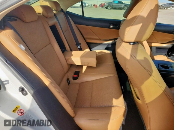 2014 Lexus IS 250 z VIN JTHCF1D25E5015373, wystawiony jako Copart lot #63632175 z przebiegiem 129 137 mil mil oraz Szkoda całkowita • Salvage title. Historia ofert i sprzedaży dostępna na DreamBid. Obrazek 10.