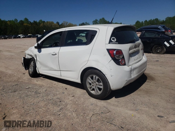 2014 Chevrolet Sonic LT with VIN 1G1JC6SBXE4168203, listed as a Copart auction lot 53250025 with 220,541 mi miles and Salvage Title. Bid and sale history available at carsss.com. Image 2.