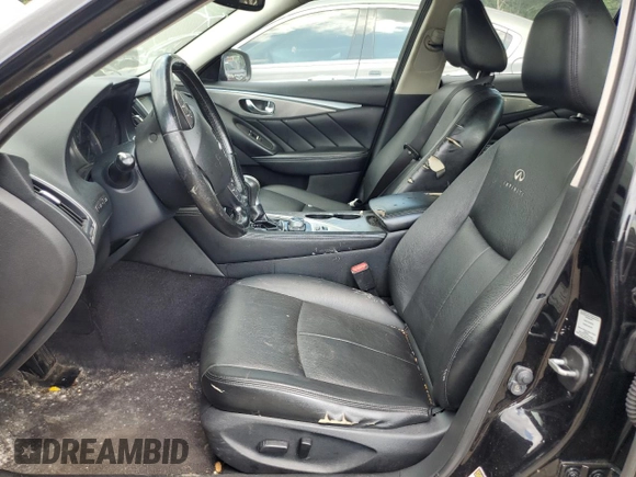 2014 Infiniti Q50 Premium z VIN JN1BV7AR4EM684800, wystawiony jako Copart lot #62695695 z przebiegiem 144 732 mil mil oraz Szkoda całkowita • Salvage title. Historia ofert i sprzedaży dostępna na DreamBid. Obrazek 7.