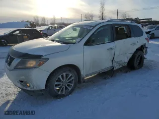 2013 Nissan Pathfinder SL with VIN 5N1AR2MM5DC631264, listed as a Copart auction lot 44102105 with 266,688 mi miles and Non Repairable. Bid and sale history available at carsss.com. Image 1.