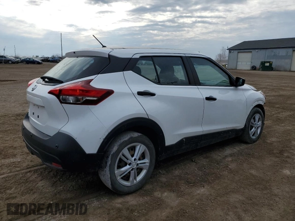 2020 Nissan Kicks S with VIN 3N1CP5BV4LL497286, listed as a Copart auction lot 51076695 with 106,644 mi miles and Clean Title. Bid and sale history available at DreamBid. Image 3.