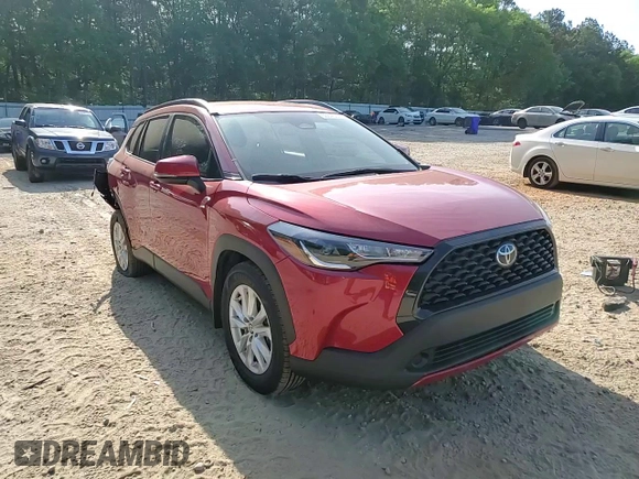 2023 Toyota Corolla Cross LE with VIN 7MUCAAAG9PV068256, listed as a Copart auction lot 53640845 with 49,989 mi miles and Salvage title. Bid and sale history available at DreamBid. Image 14.