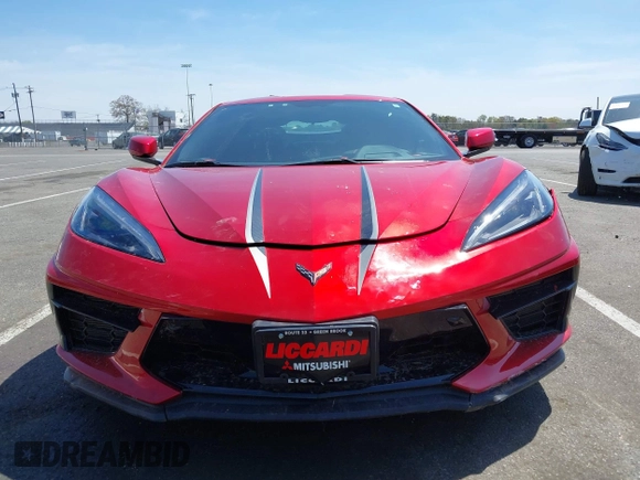 2023 Chevrolet Corvette 2LT z VIN 1G1YB2D43P5107409, wystawiony jako IAAI lot #42106263 z przebiegiem Nie podano mil oraz . Historia ofert i sprzedaży dostępna na DreamBid. Obrazek 11.