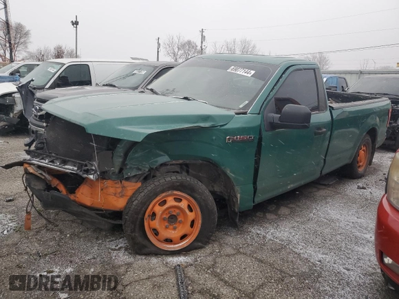 2017 Ford F-150 XL with VIN 1FTMF1C88HKC37763, listed as a Copart auction lot 52738935 with Not Provided miles and Salvage Title. Bid and sale history available at carsss.com. Image 1.