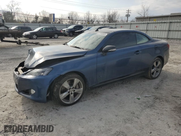 2010 Lexus IS with VIN JTHFE2C2XA2503785, listed as a Copart auction lot 47293885 with Not Provided miles and Salvage Title. Bid and sale history available at carsss.com. Image 1.
