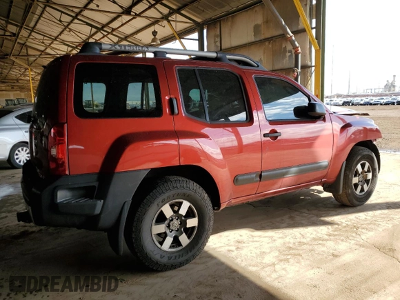 2012 Nissan Xterra X with VIN 5N1AN0NW0CC519910, listed as a Copart auction lot 48506275 with 208,278 mi miles and Salvage Title. Bid and sale history available at carsss.com. Image 3.