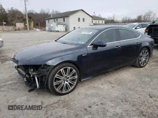 2013 Audi A7 3.0 Prestige with VIN WAU2GAFC5DN152857, listed as a Copart auction lot 44712095 with 75,285 mi miles and Salvage Title. Bid and sale history available at carsss.com. Image 1.