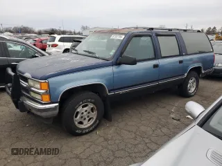 1994 Chevrolet Suburban z VIN 1GNFK16K4RJ348093, wystawiony jako Copart lot #87352784 z przebiegiem 118 442 mil mil oraz Nie do naprawy • Non repairable. Historia ofert i sprzedaży dostępna na DreamBid. Obrazek 1.