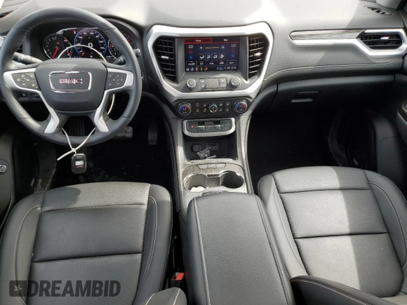 2023 GMC Acadia SLT with VIN 1GKKNULS0PZ264635, listed as a Copart auction lot 50152745 with 16,686 mi miles and Salvage Title. Bid and sale history available at DreamBid. Image 8.