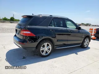 2012 Mercedes-Benz M ML 350 with VIN 4JGDA5HB2CA016986, listed as a Copart auction lot 53207725 with 49,862 mi miles and Salvage Title. Bid and sale history available at carsss.com. Image 3.