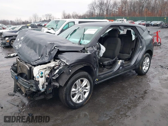 2021 Chevrolet Blazer LT z VIN 3GNKBHR46MS522595, wystawiony jako IAAI lot #41683458 z przebiegiem 93 613 mil mil oraz . Historia ofert i sprzedaży dostępna na DreamBid. Obrazek 17.