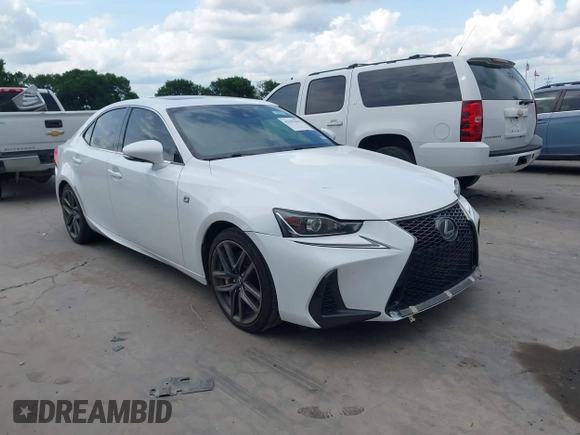 2017 Lexus IS 200t with VIN JTHBA1D21H5043573, listed as a IAAI auction lot 42197503 with 137,045 mi miles and . Bid and sale history available at DreamBid. Image 1.