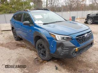 2022 Subaru Outback Wilderness with VIN 4S4BTGUDXN3182443, listed as a IAAI auction lot 41931736 with 33,668 mi miles and . Bid and sale history available at DreamBid. Image 1.