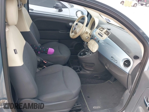 2013 FIAT 500 Pop with VIN 3C3CFFAR6DT566589, listed as a IAAI auction lot 42273230 with 134,496 mi miles and . Bid and sale history available at DreamBid. Image 5.