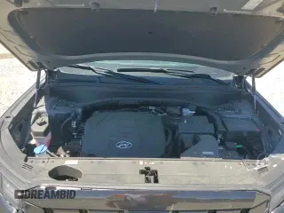 2024 Hyundai Palisade SEL with VIN KM8R44GE1RU807309, listed as a Copart auction lot 69158035 with 9,710 mi miles and Salvage title. Bid and sale history available at DreamBid. Image 16.