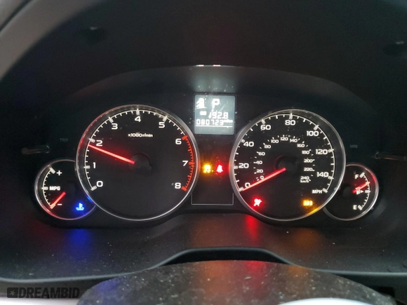 2014 Subaru Outback 2.5i with VIN 4S4BRBAC9E3218944, listed as a Copart auction lot 86434134 with 80,723 mi miles and Salvage Title. Bid and sale history available at carsss.com. Image 9.