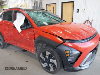 2025 Hyundai Kona Limited with VIN KM8HECA30SU187116, listed as a IAAI auction lot 42447030 with 2,805 mi miles and . Bid and sale history available at DreamBid. Image 6.