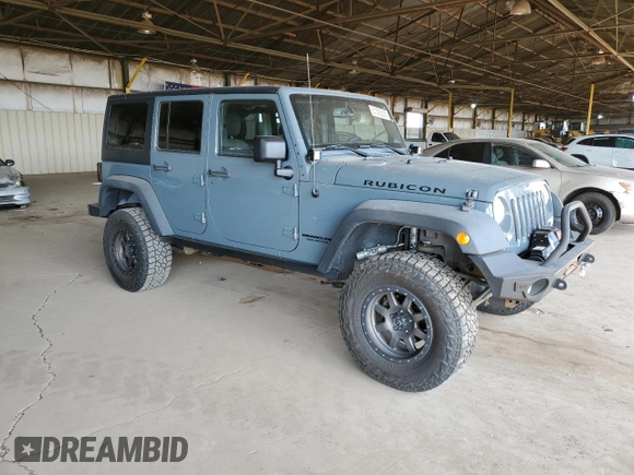 2014 Jeep Wrangler Unlimited Rubicon with VIN 1C4BJWFG4EL141706, listed as a Copart auction lot 51305235 with 106,919 mi miles and Salvage Title. Bid and sale history available at carsss.com. Image 4.