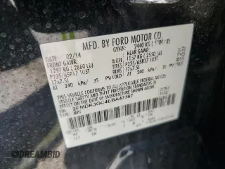 2014 Ford Edge SE с VIN 2FMDK3GC4EBA47367, выставлен на аукционе Copart как лот 61680665 с пробегом Не указан миль и Списание • Salvage title. История ставок и продаж доступна на DreamBid. Изображение 13.