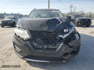 2017 Nissan Rogue S with VIN JN8AT2MTXHW387455, listed as a Copart auction lot 51064605 with 143,947 mi miles and Salvage Title. Bid and sale history available at carsss.com. Image 5.