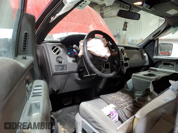 2011 Ford F-150 XLT with VIN 1FTFW1ETXBFC46913, listed as a Copart auction lot 53428075 with 291,930 mi miles and Salvage Title. Bid and sale history available at carsss.com. Image 8.