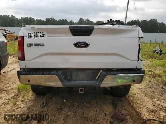 2017 Ford F-150 XL with VIN 1FTEW1EF3HKE49647, listed as a Copart auction lot 56196725 with Not provided miles and Non repairable. Bid and sale history available at DreamBid. Image 6.