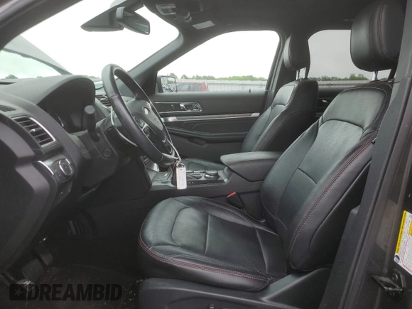2019 Ford Explorer Sport with VIN 1FM5K8GT5KGA35458, listed as a Copart auction lot 60792775 with 58,540 mi miles and Salvage title. Bid and sale history available at DreamBid. Image 7.