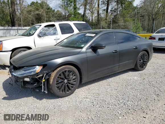 2019 Audi A7 Premium Plus with VIN WAUR2AF24KN052945, listed as a Copart auction lot 45858584 with 60,028 mi miles. Bid and sale history available at carsss.com. Image 1.