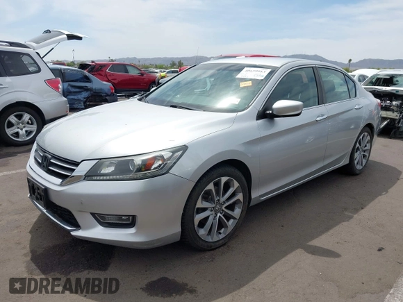 2013 Honda Accord Sport with VIN 1HGCR2F52DA064088, listed as a IAAI auction lot 40659913 with 109,325 mi miles and . Bid and sale history available at DreamBid. Image 18.