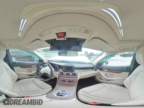 2019 Mercedes-Benz C 300 with VIN 55SWF8EB7KU309453, listed as a Copart auction lot 60750895 with Not provided miles and Salvage title. Bid and sale history available at DreamBid. Image 14.