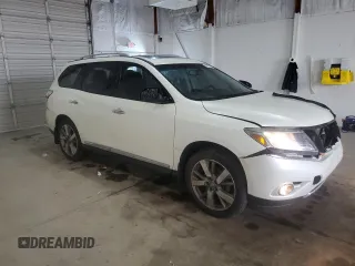 2015 Nissan Pathfinder SL with VIN 5N1AR2MM9FC707815, listed as a Copart auction lot 58073905 with 96,821 mi miles and Salvage title. Bid and sale history available at DreamBid. Image 4.