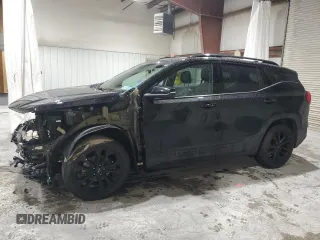 2019 GMC Terrain SLT with VIN 3GKALVEV1KL318698, listed as a Copart auction lot 47578195 with 74,001 mi miles and Salvage Title. Bid and sale history available at carsss.com. Image 1.