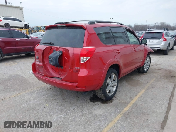 2006 Toyota RAV4 Sport with VIN JTMBK32V365004830, listed as a IAAI auction lot 41711317 with 1 mi miles. Bid and sale history available at carsss.com. Image 4.