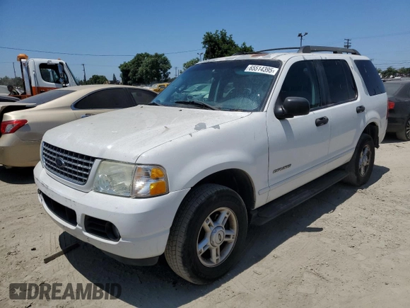 2005 Ford Explorer XLT with VIN 1FMZU63E15UB25770, listed as a Copart auction lot 65514395 with 206,129 mi miles and Clean title. Bid and sale history available at DreamBid. Image 1.
