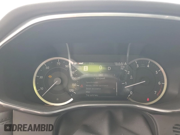 2023 Jaguar F-Pace S with VIN SADCJ2EX0PA714523, listed as a Copart auction lot 48550025 with 18,829 mi miles and Salvage title. Bid and sale history available at DreamBid. Image 9.